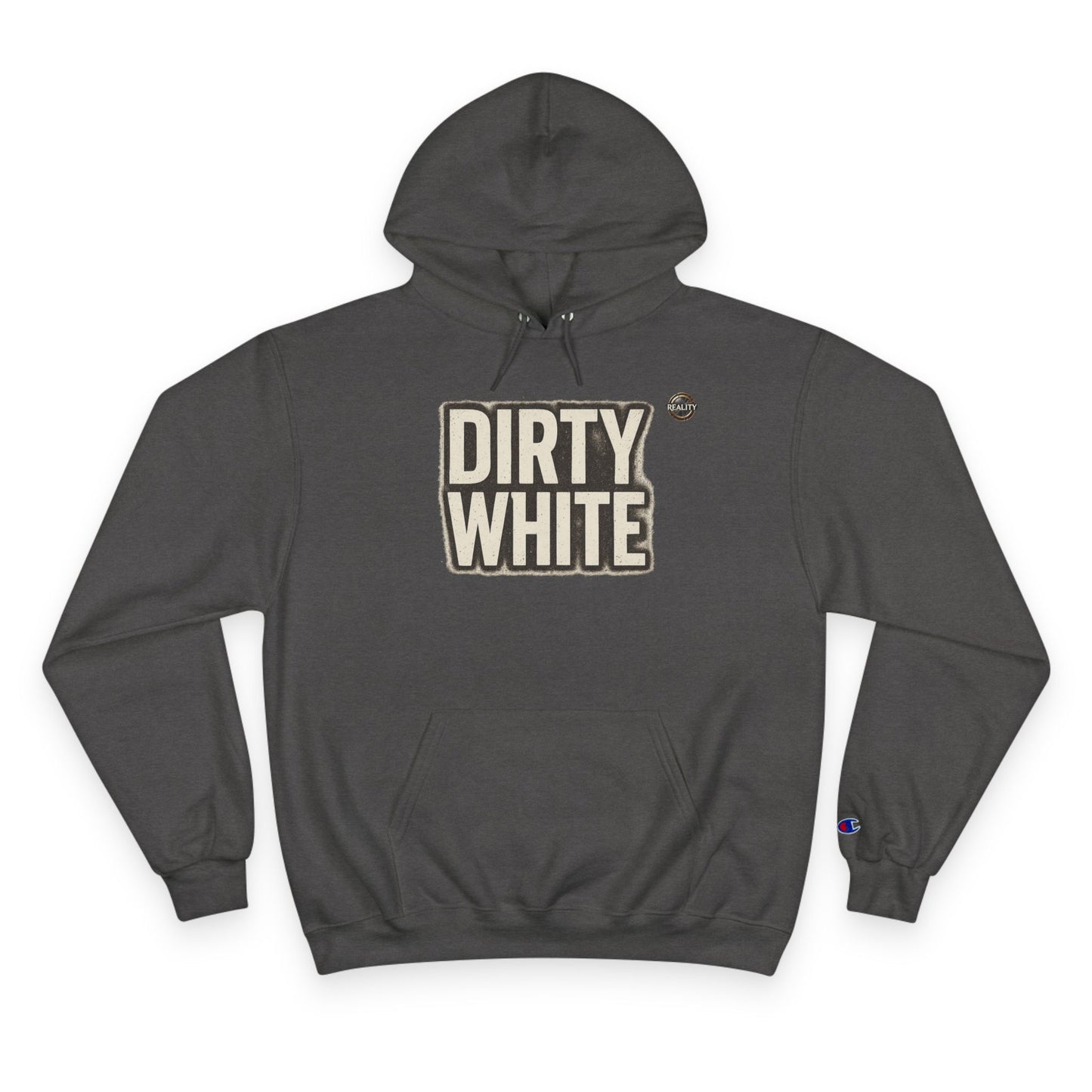 Reality x Champion "Dirty White" Hoodie
