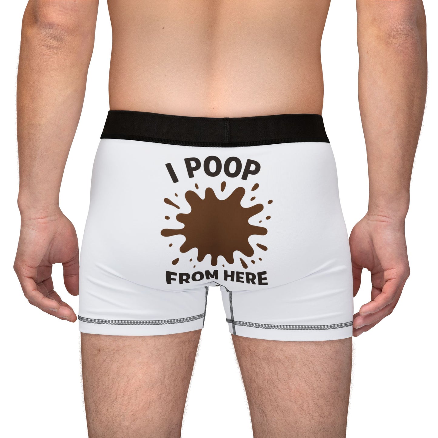 Reality "I Poop From Here" Men's Boxers