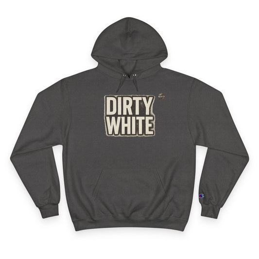Reality x Champion "Dirty White" Hoodie