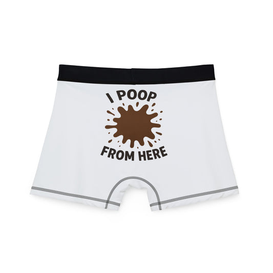 Reality "I Poop From Here" Men's Boxers