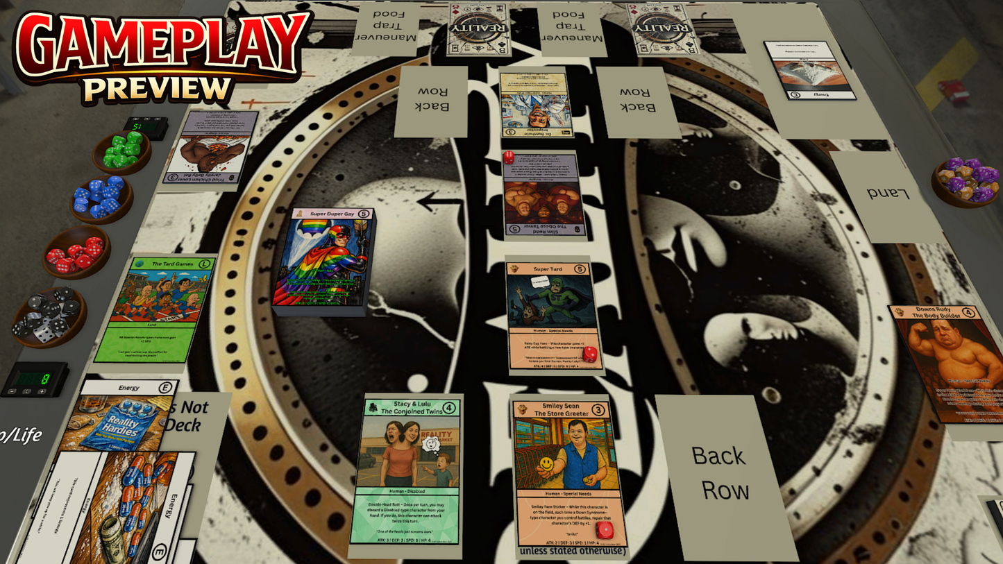 Reality TCG — Prototype Set 2 214-Card Complete Set (Limited to 750 Copies)