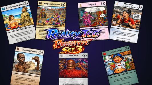 Reality TCG — Prototype Set 3 193-Card Complete Set (Pre-Order Limited To 1000 Copies)