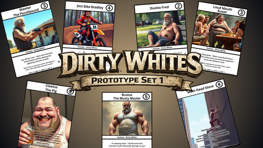 Dirty White Prototype Deck – Limited Edition (500 Total)