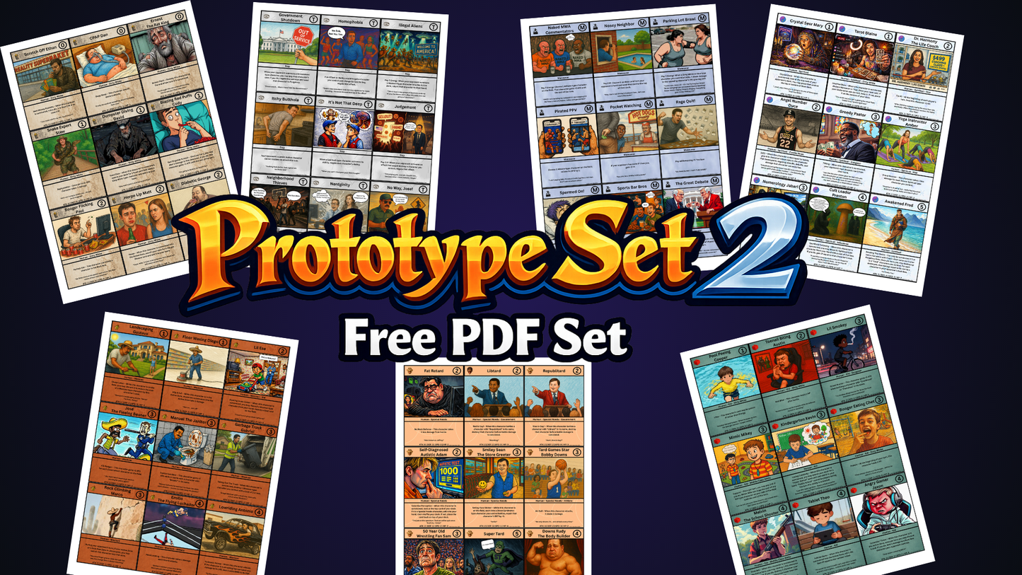 Prototype Set 2 – Free Playtest PDF
